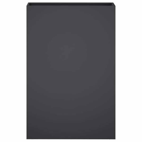 Maison Exclusive - Havekrukke Sort 40 x 20 x 75 cm Koldvalset stål