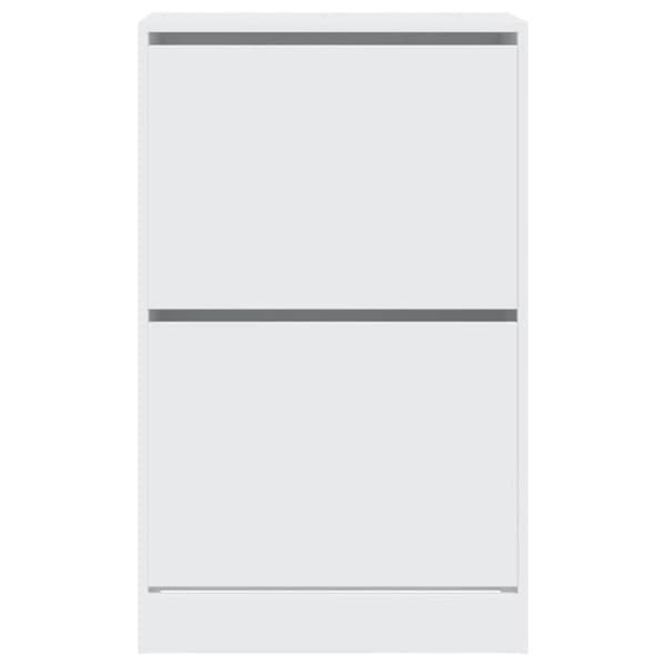 Maison Exclusive - Skoskåp vit 60x34x96,5 cm ingenjörsträ