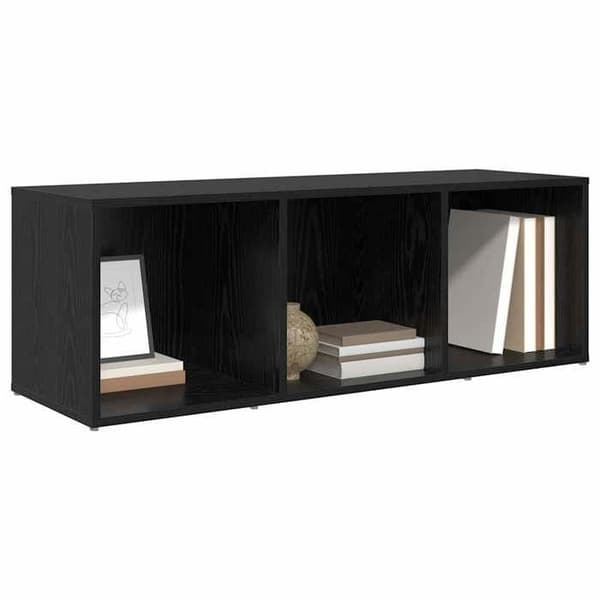 Maison Exclusive - TV-møbel sæt 72 x 35 x 37 cm Sort Ingeniørtræ Svart