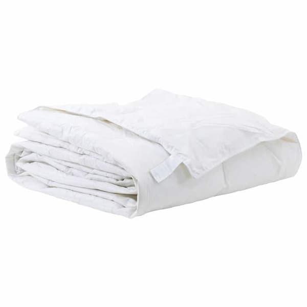 Couette - EKSKLUSIVT HUS - 240 x 220 cm - Forår/Efterår - Fjer & dun - Åndbart bomuld Vit