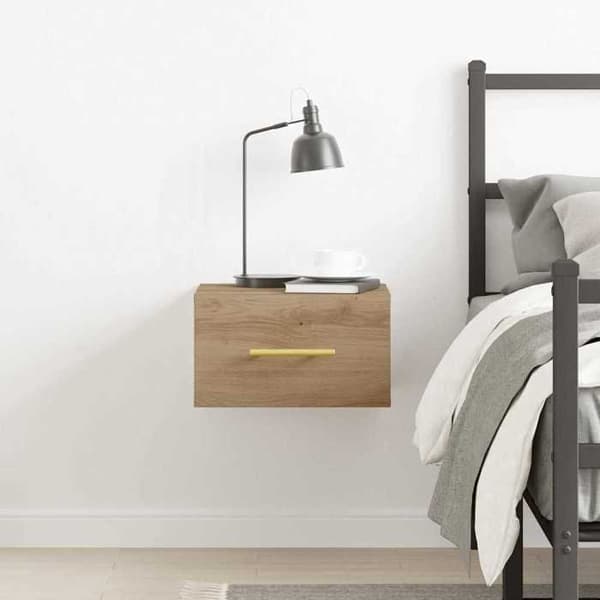 Sovrumsmöbel - EXKLUSIVT HUS - 35x35x20 cm - Ingenjörsträ - Väggmonterad - 1 låda