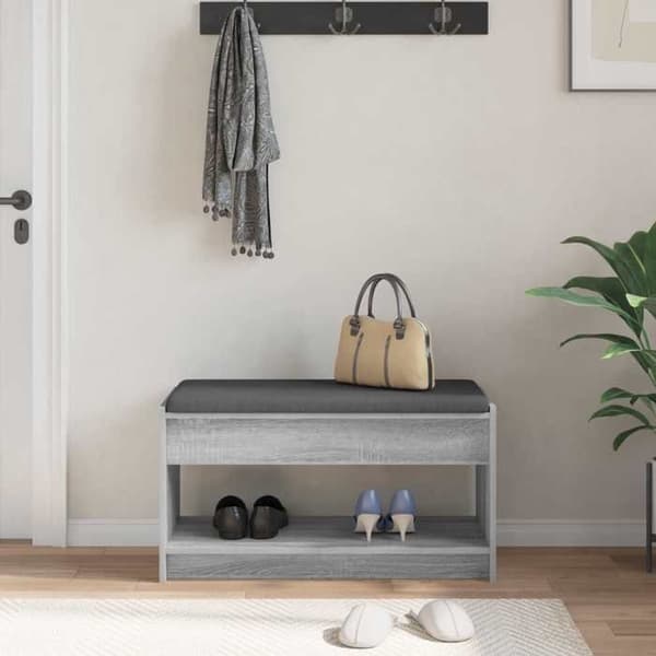 Maison Exclusive - Harmaa Sonoma eteispankki 83 x 38 x 45 cm Gris Sonoma