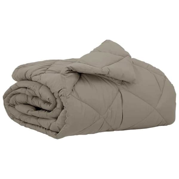 Sommerdyne - EKSKLUSIV HUS - 200 x 155 cm - 200 gsm - Lys grå - Polyester mikrofiber Ljusgrått