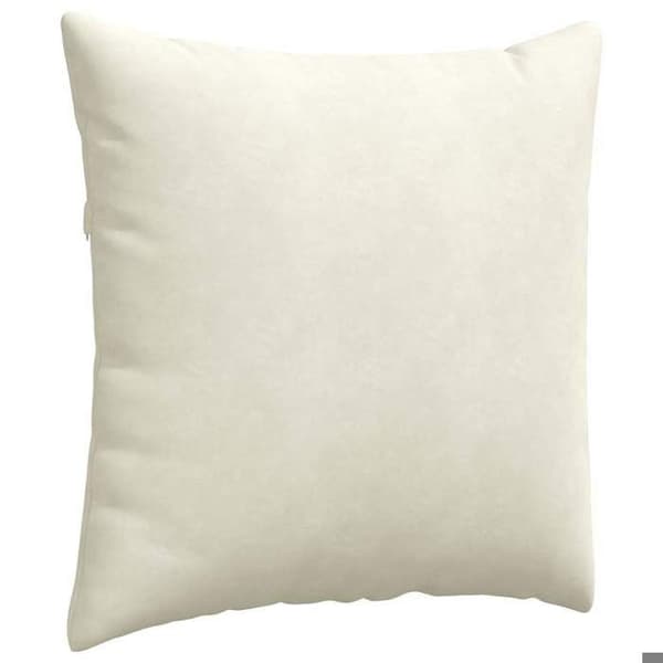 Maison Exclusive - Soffkuddar 2 st Kräm 60 x 60 cm