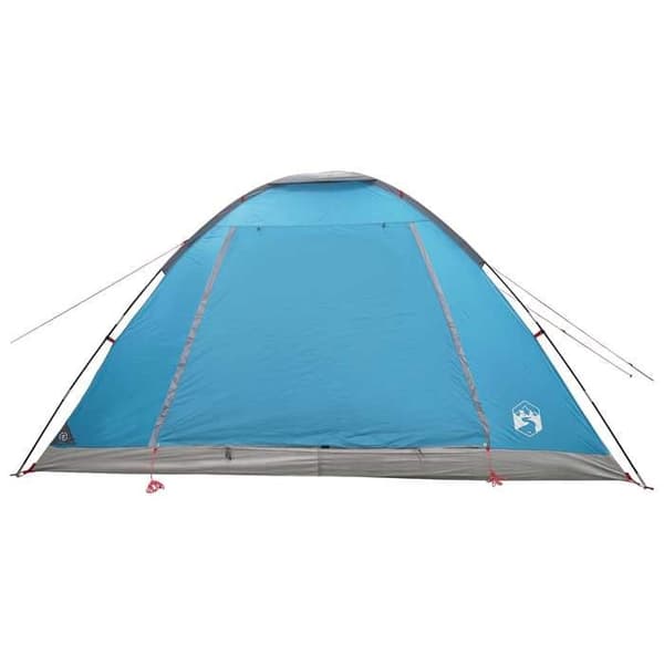 Maison Exclusive - Campingtelt 6 personer Blå Polyester og Stål