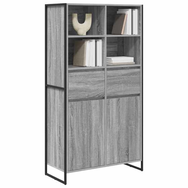 Maison Exclusive - Buffé Grå Sonoma 81 x 36 x 150,5 cm Ingenjörsträ