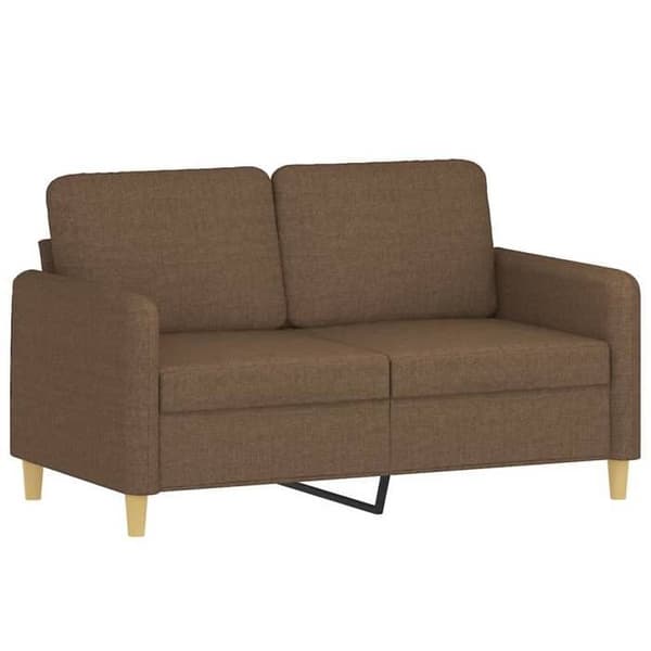 Maison Exclusive - 2 kpl sohvasetti ruskeilla kankailla tyynyillä