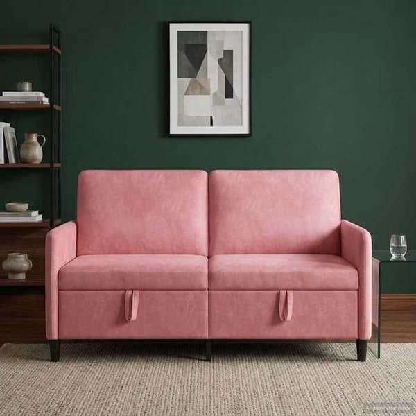 Maison Exclusive - Sofa med opbevaring Rosa 152 x 78 x 87 cm Polyester