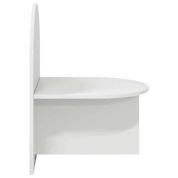 Maison Exclusive - Hvid glans natbord 48 x 49 x 65 cm