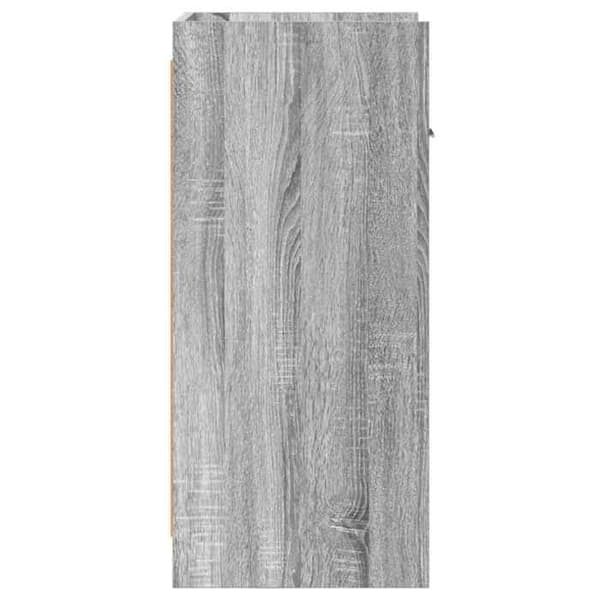 Maison Exclusive - Buffé Sonoma grå 40 x 36 x 80 cm Ingenjörsträ