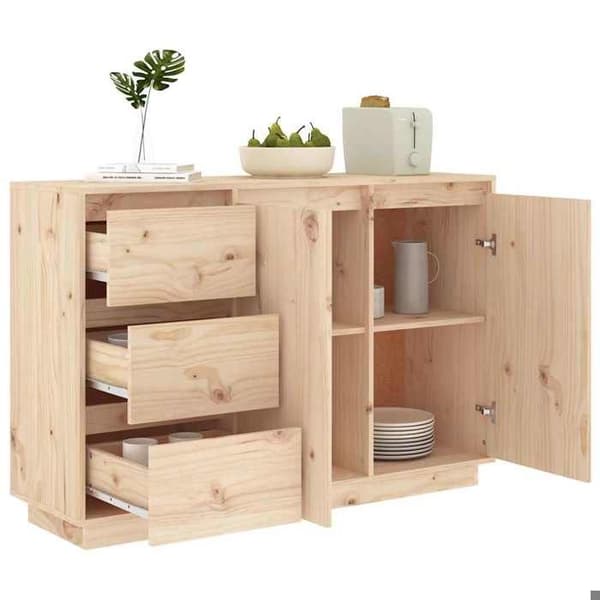 Maison Exclusive - Buffet 111x34x75 cm Massiivipuu mänty