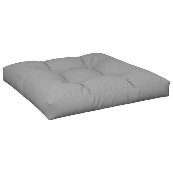 Maison Exclusive - Grå pallepude 70x70x12 cm stof