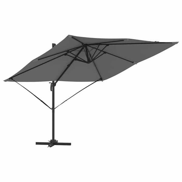 Maison Exclusive - Parasol Roma Rektangulär 286 x 284 x 265 cm antracit