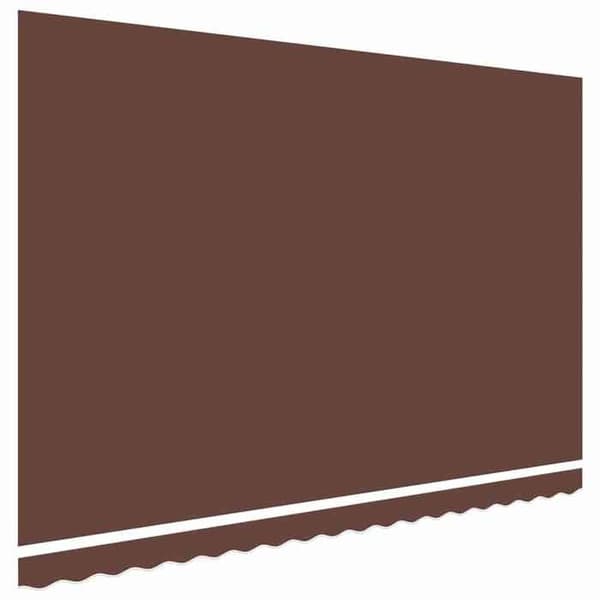 Maison Exclusive - Ersättningstyg för brunt markis 450x300 cm polyester