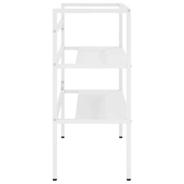 Maison Exclusive - Badrumsvaskram 79x38x83 cm Järn Vit