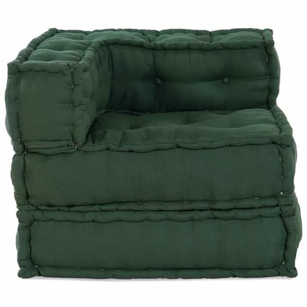 Maison Exclusive - Grön modulsoffa 70x70x54 tyg