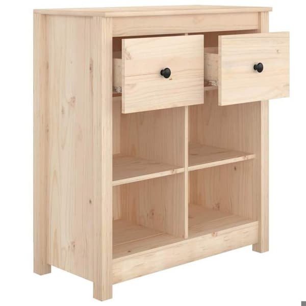 Maison Exclusive - Buffé 70x35x80 cm Massivt furu