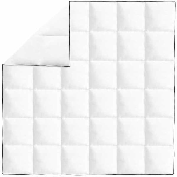 Maison Exclusive - Duntäcke för vinter 200 x 200 cm Vit