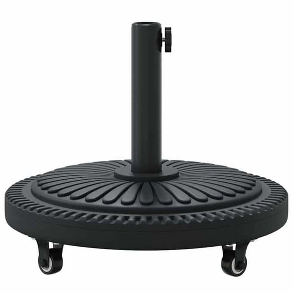 Maison Exclusive - Parasolfod 15,6 kg Sort Jern Cirkulær