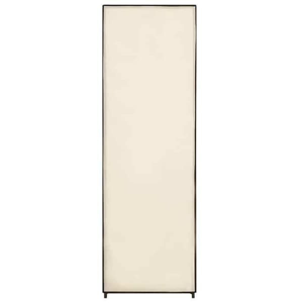 Maison Exclusive - Kermavaatekaappi 87 x 49 x 159 cm Kangas Grädde
