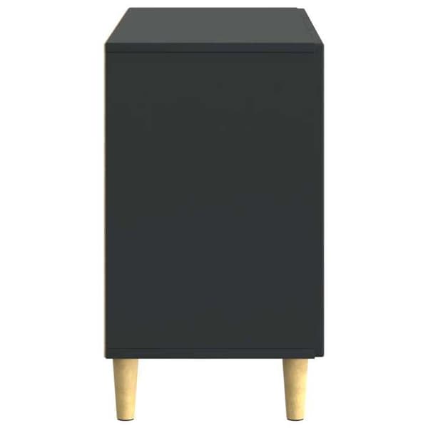 Maison Exclusive - Buffet Sort 89 x 34,5 x 60 cm Ingeniørtræ
