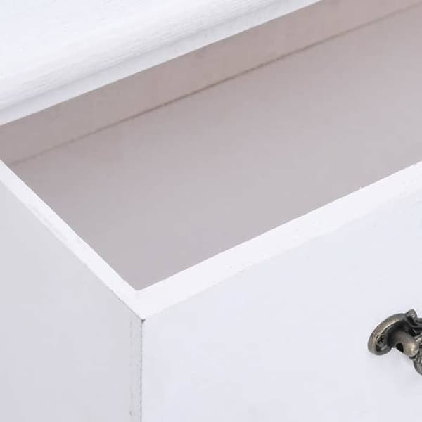 Dressoir - Maison Exclusive - Hvid - 4 skuffer - 60x30x75 cm Vit