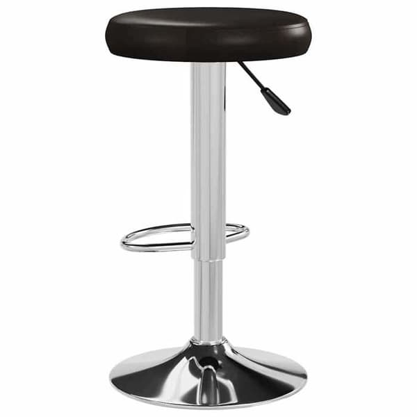 Maison Exclusive - Barstolar set om 2 brun konstläder brun