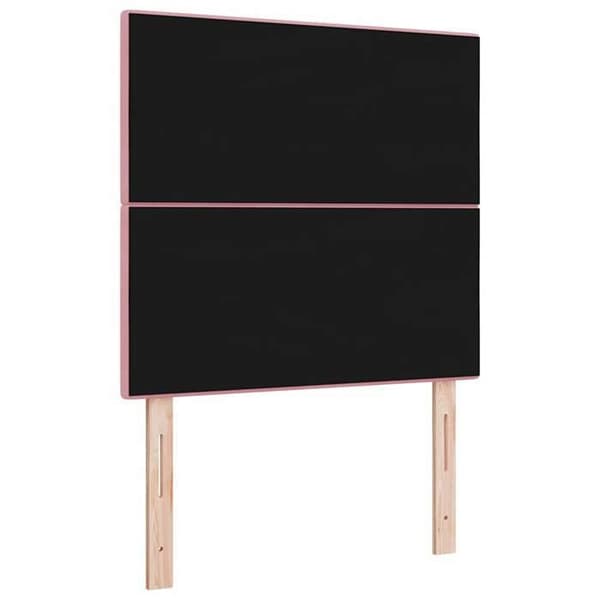 Maison Exclusive - Ruusupäällysteinen sänkytausta 80 cm Sametti Ros