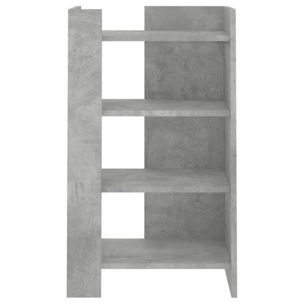 Maison Exclusive - Buffet grå beton 45x35x75 cm Ingeniørtræ