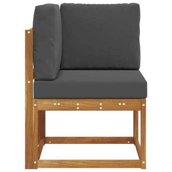 Maison Exclusive - U-formet udendørs sofa i massiv akacietræ