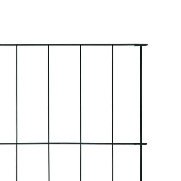 Maison Exclusive - Trädgårdsstängselset 115x79 cm grön Grön