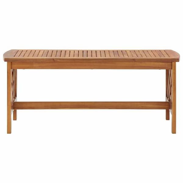 Maison Exclusive - Soffbord 102x50x43 cm Solid akaciaträ Variabla träfärger och ådringar (sl