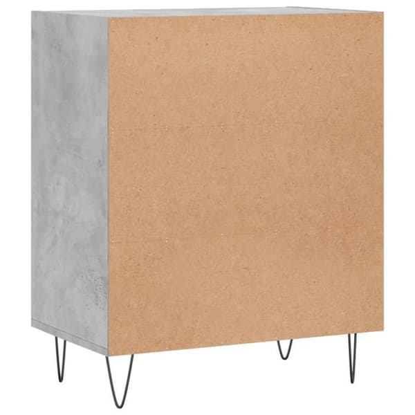 Maison Exclusive - Buffet grå beton 57x35x70 cm ingeniørtræ