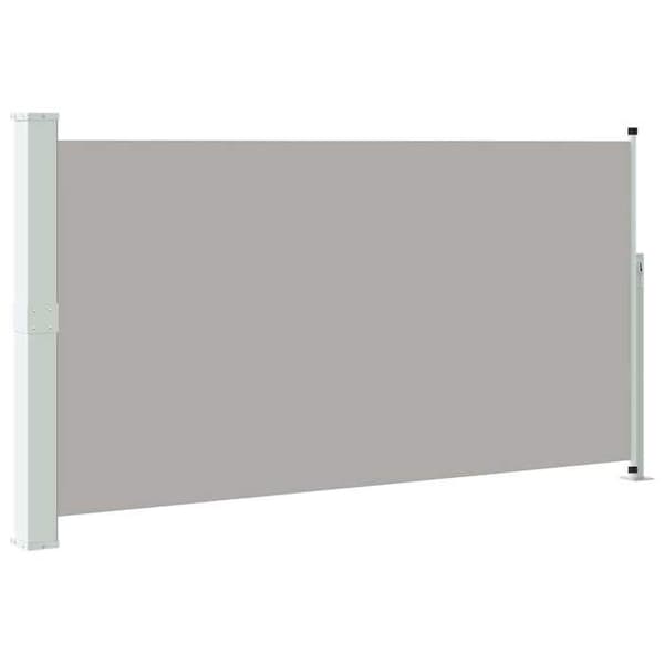 Maison Exclusive - Retractable sidotak för uteplats 170x300 cm Grå