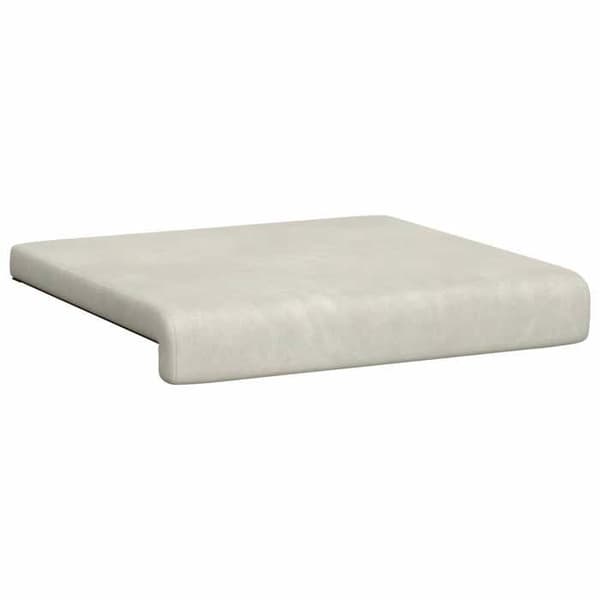 Maison Exclusive - Bänkdyna 2 st Sammet Kräm Djup 35 cm