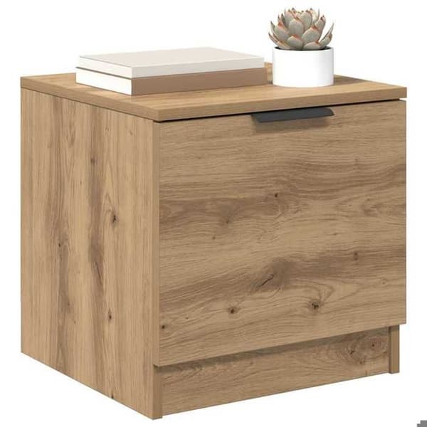 Maison Exclusive - 2 stk. sengeskab Håndlavet eg 40 x 39 x 40cm