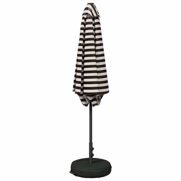 Maison Exclusive - Trädgårdsparasol med bas 300 x 300 cm Polyester