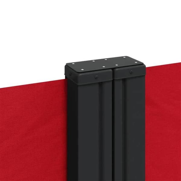 Maison Exclusive - Röd utdragbar sidokappa 220x600 cm