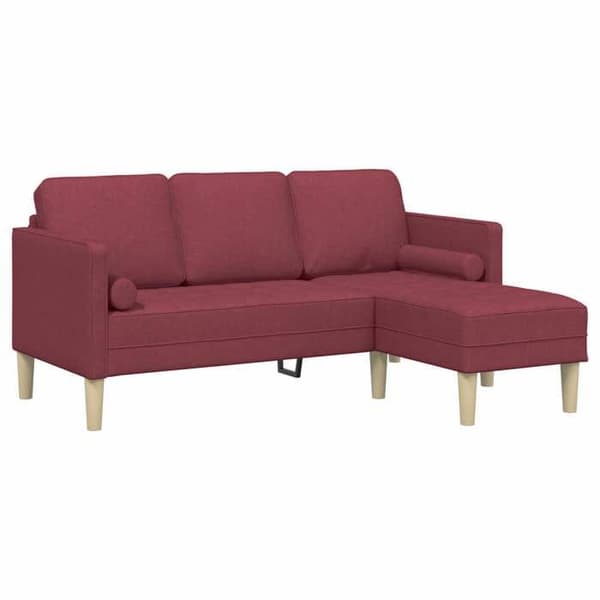 Maison Exclusive - 2 kpl sohvasetti Bordeaux polyesteri