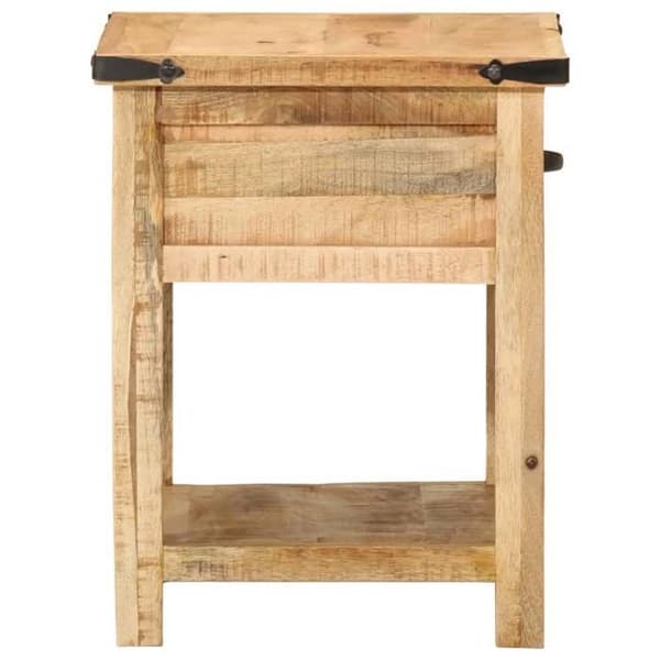 Maison Exclusive - Natbord 40x40x50 cm massiv mango træ