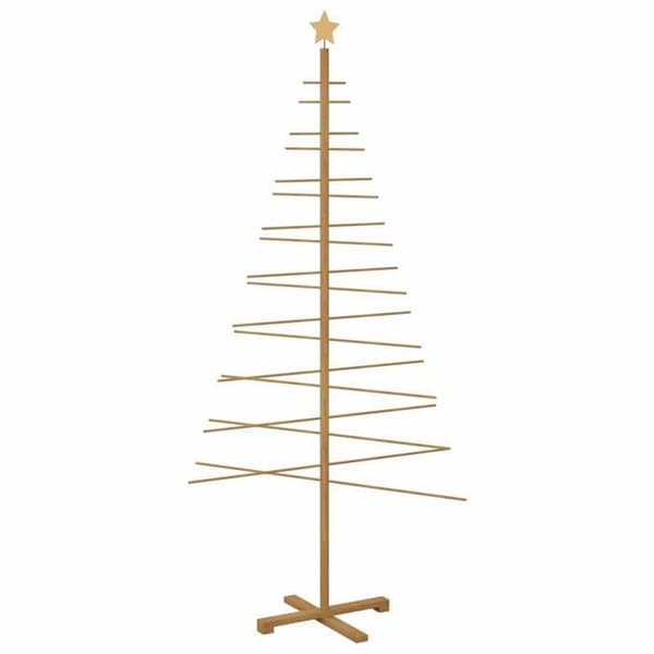 Julgran - EXKLUSIVT HUS - Modern Modell - Bambu - 210 cm - Brun brun