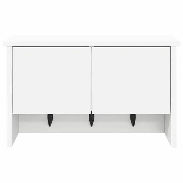 Maison Exclusive - Väggmonterad klädhängare Montering vit 50 x 20 x 30 cm Vit