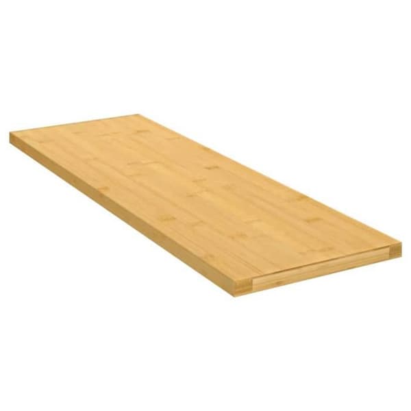 Maison Exclusive - Seinähylly 60x20x1,5 cm bambu