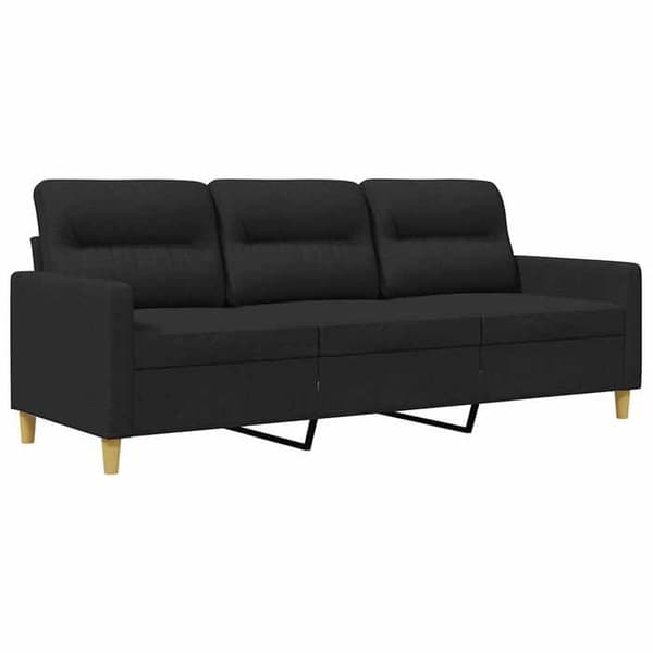 Maison Exclusive - 3-personers Sofa Sort 180 cm Stof