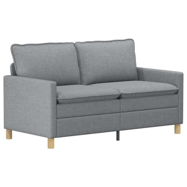 Maison Exclusive - Sæt af 2 sofaer Lys grå Stof