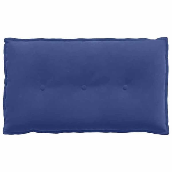 Maison Exclusive - Blå ryggkudde 80 x 50 x 19 cm Blå polis