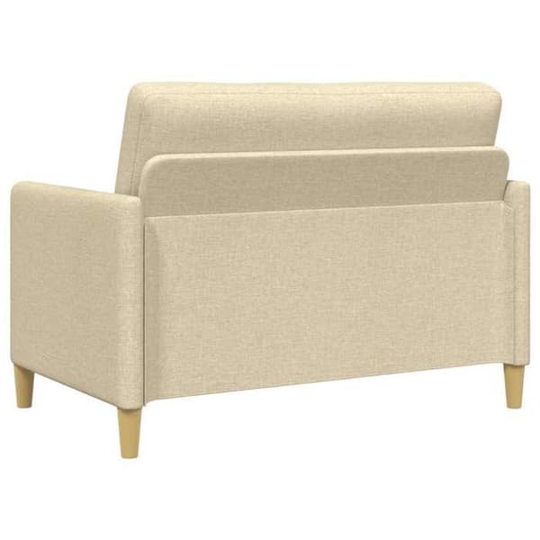 Maison Exclusive - Soffa med förvaring Creme 122 x 78 x 87 cm Polyester