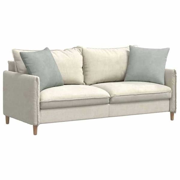 Maison Exclusive - Soffkuddar 2 st Ljusgrå 50 x 50 cm