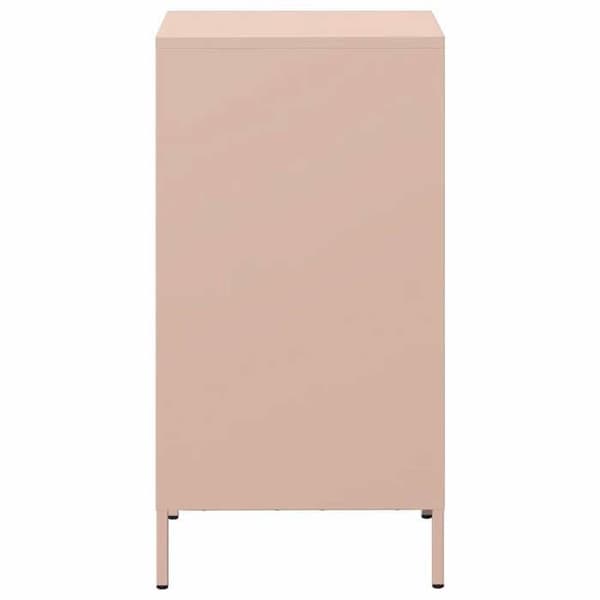Maison Exclusive - Buffet rosa 35x39x73,5 cm koldvalset stål