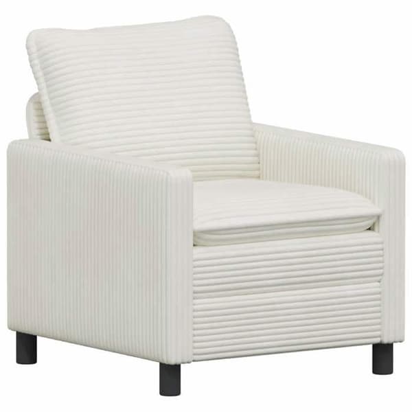 Maison Exclusive - 2-delars Soffset i Creme Polyester